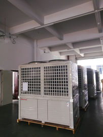 เครื่องทำน้ำอุ่นสระว่ายน้ำประสิทธิภาพสูง 100 กิโลวัตต์ปั๊มความร้อนส่วนตัว CE ISO