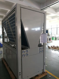 ปั๊มความร้อนสระว่ายน้ำเชิงพาณิชย์เครื่องทำน้ำอุ่น 84kw เครื่องทำความร้อนออกแบบมาอย่างกะทัดรัด